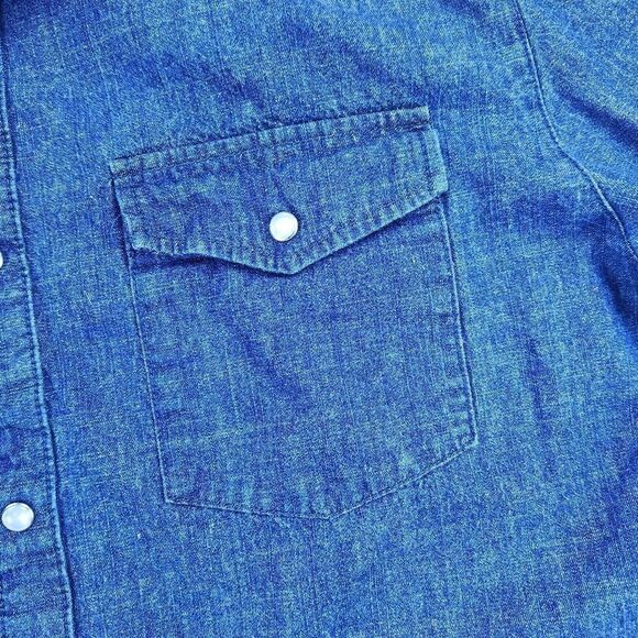 🔺️Sovereign Code Denim Waldport Button Long Sleeve Shirt Men's Large - Picture 6 of 10